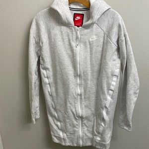 Nike Womens Long Tech Fleece Hoody, Size small